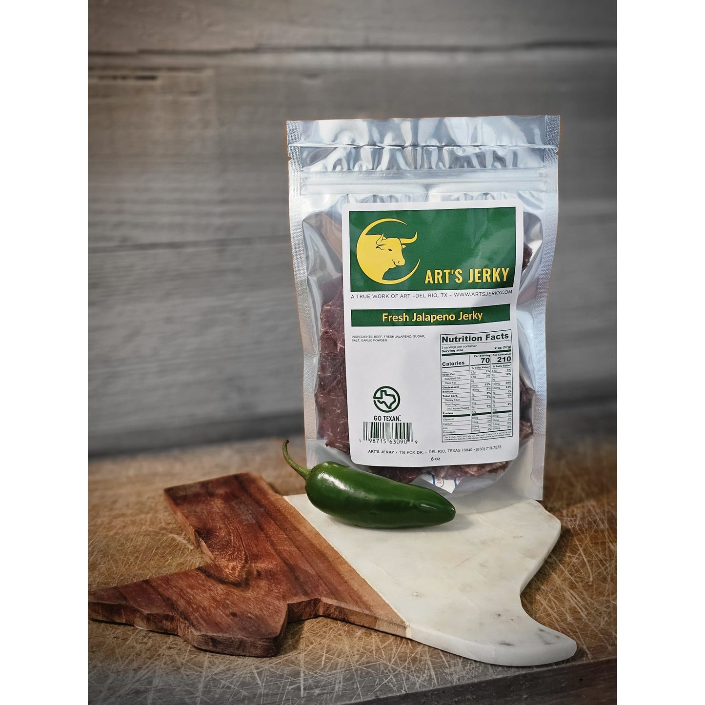 Jalapeno Beef Jerky