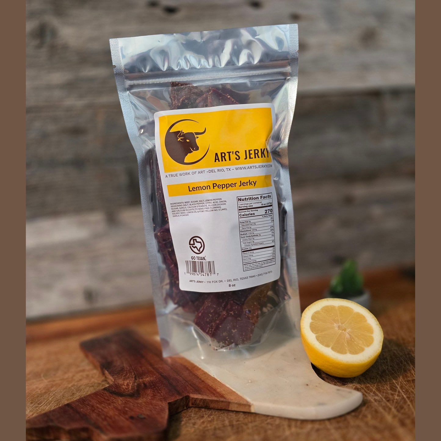 Lemon Pepper Jerky